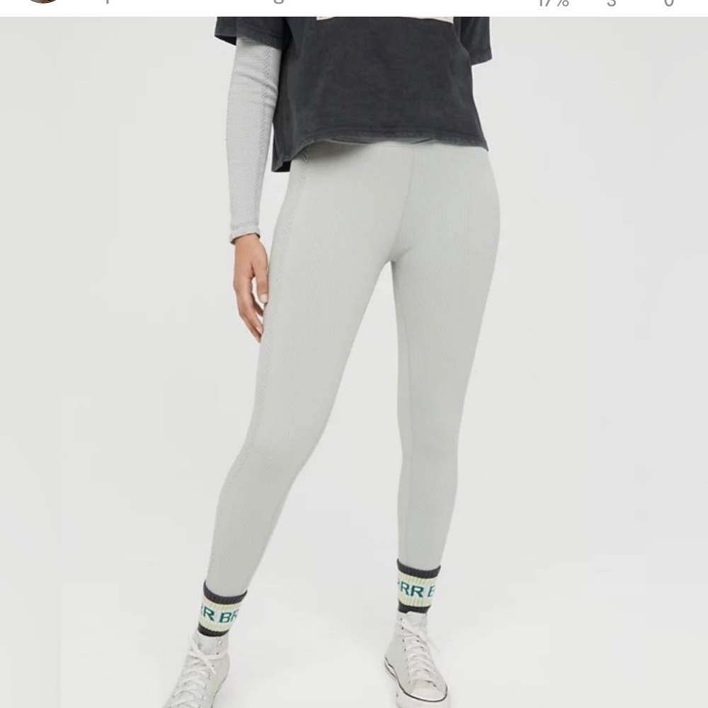Aerie Offline Big Chill Seamless Ribbed Leggings